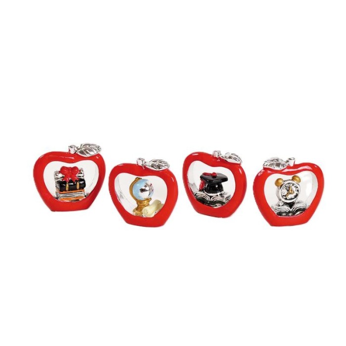 MELA LAUREA RESINA ROSSO 4ASS